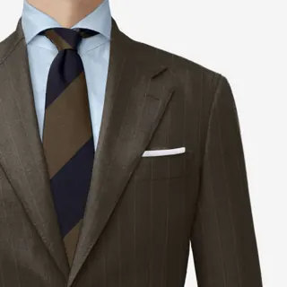 Brown stripe cloth from Marlane, code 57533