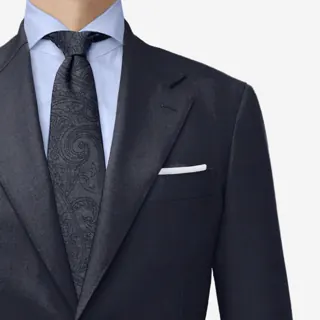 Navy shadow cloth from Marlane, code 57541