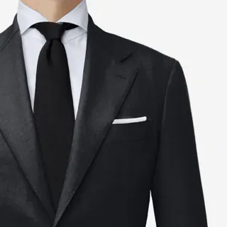 Navy solid jacket cloth from Original